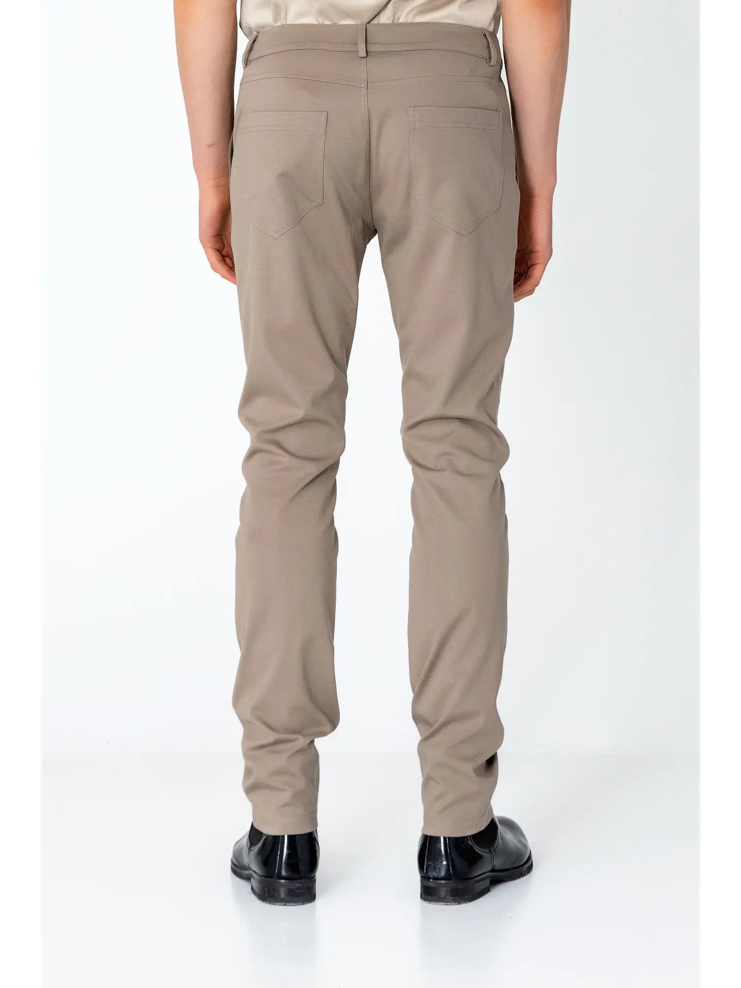 Ron Tomson-Men's Casual Wear Pants - Sand
